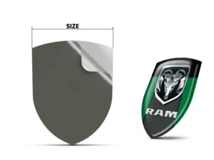 Dodge Logosticker Edition Minimal Anpassbar Gedruckt